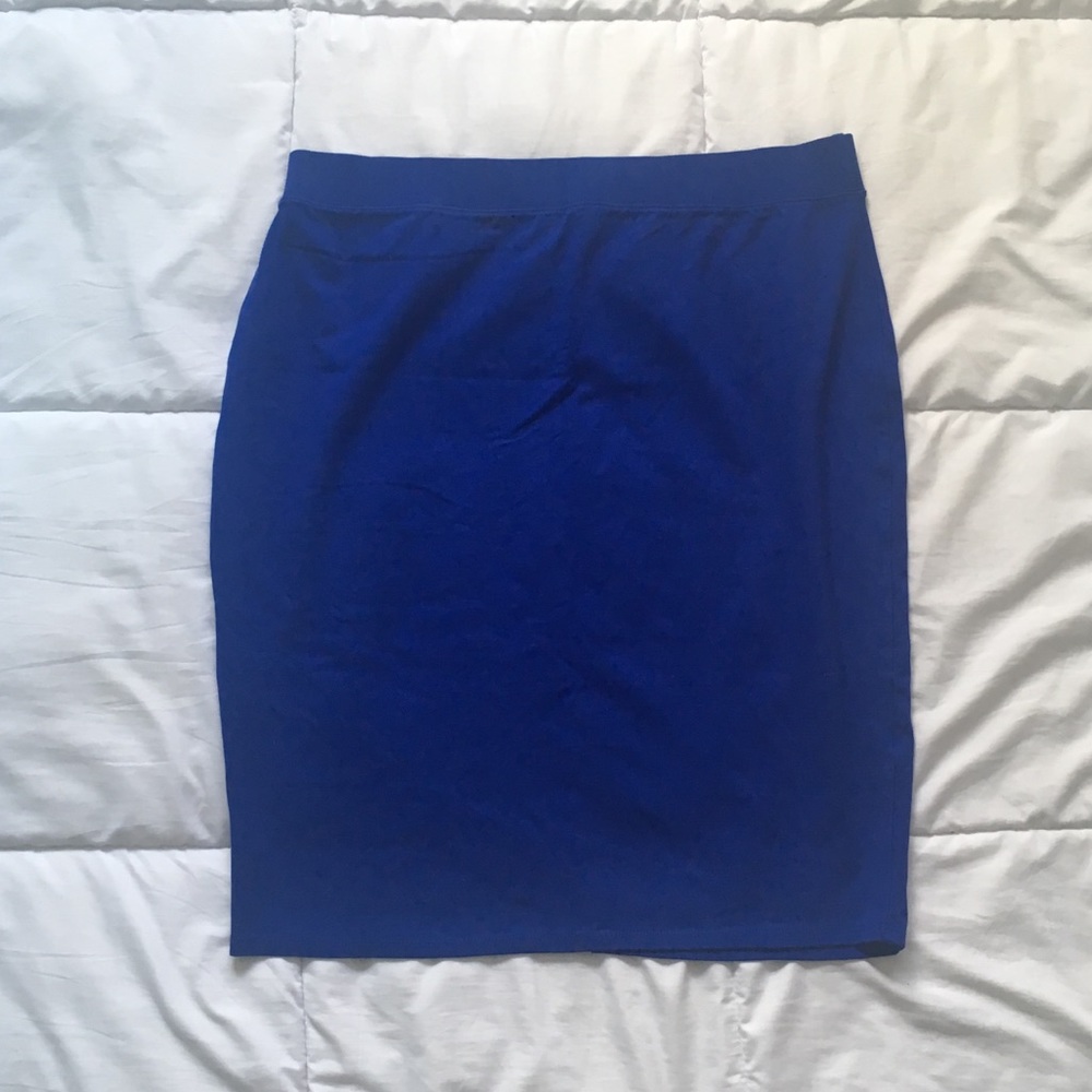 Blue Mini Iris Skirt Size 3X